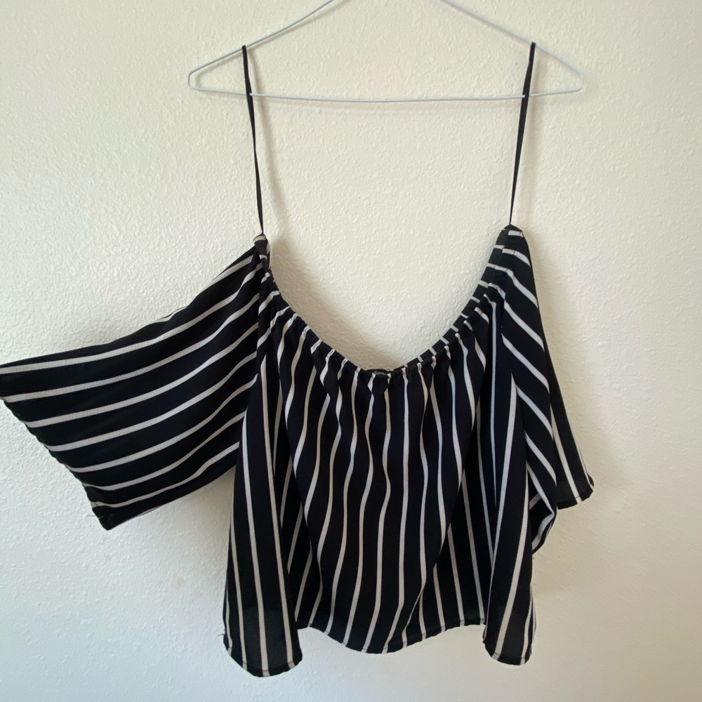 Striped Crop Top